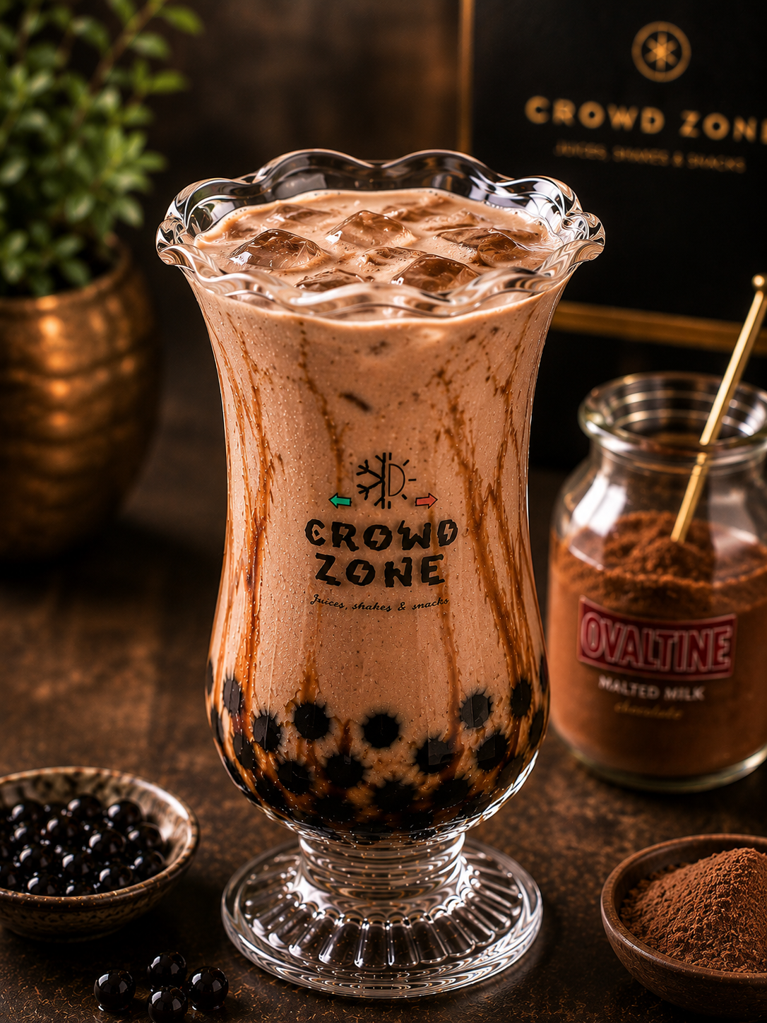 Ovalline Milk Tea