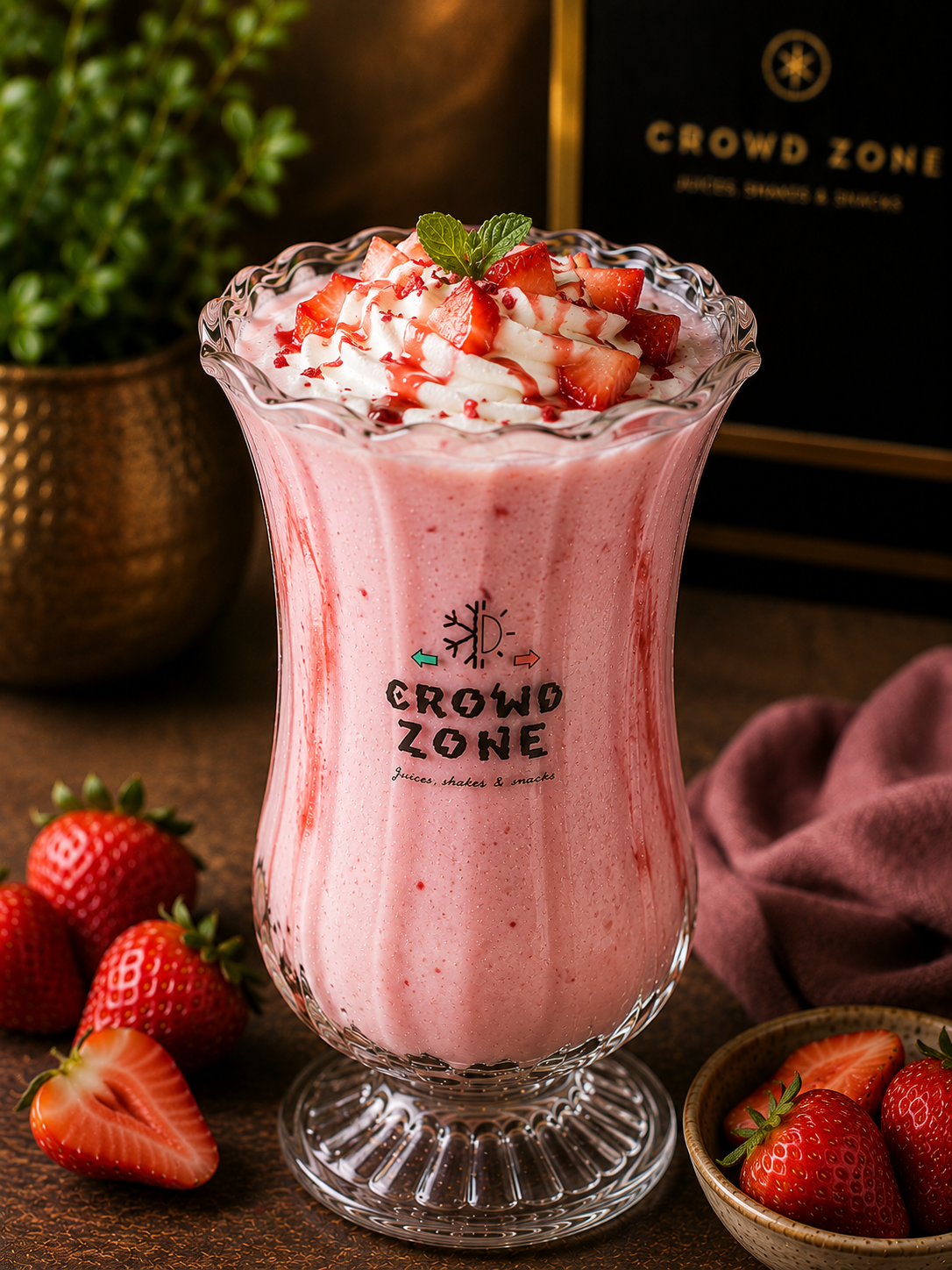 Strawberry Lassi